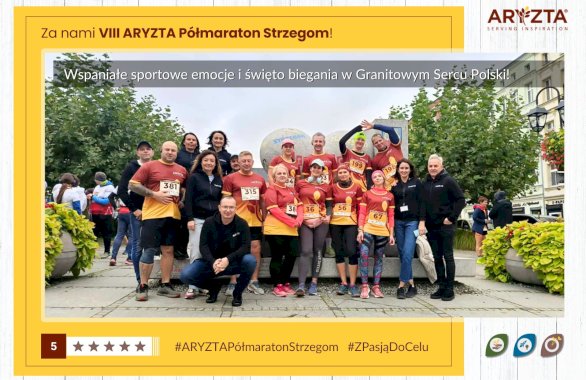 Za nami VIII ARYZTA Półmaraton Strzegom!