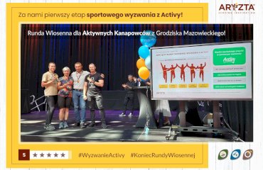Koniec rundy pierwszej tegorocznego wyzwania z Activy!