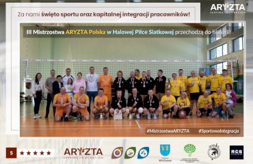 Za nami III Mistrzostwa ARYZTA Polska w halowej piłce siatkowej!