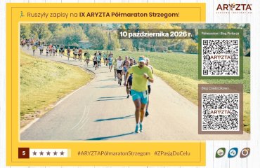 Ruszyły zapisy na IX ARYZTA Półmaraton Strzegom!