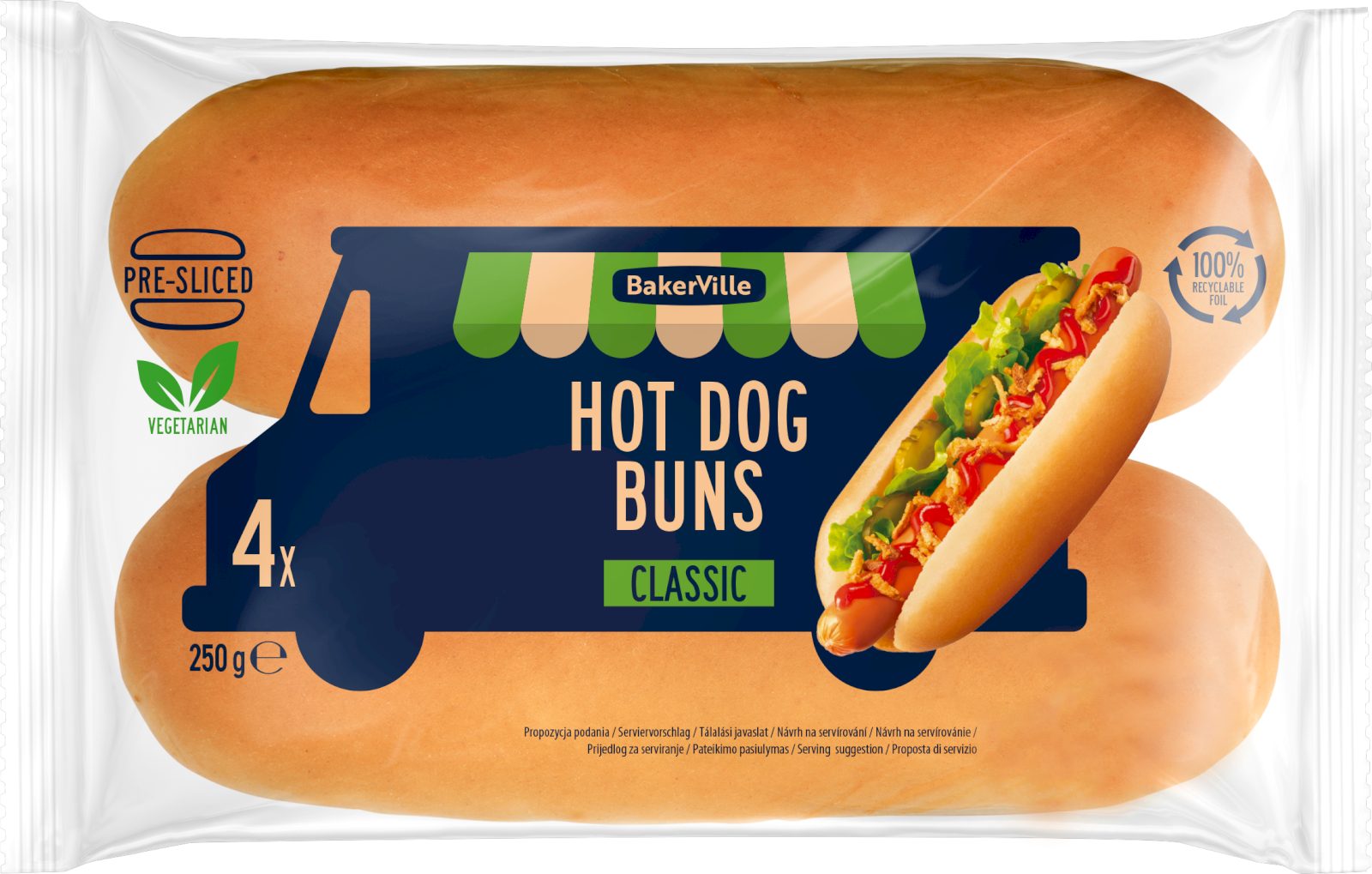 Bułka hot dog BakerVille ARYZTA